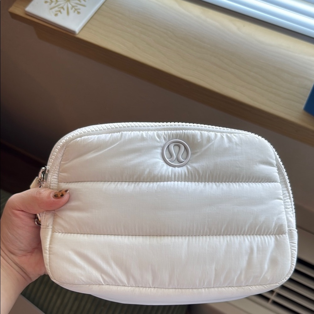 lululemon athletica White Quilted Women's Bag